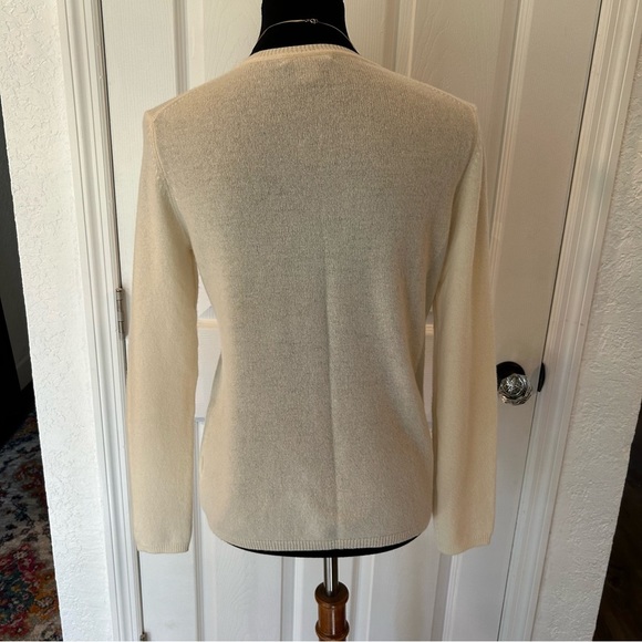 Charter Club 100% Cashmere 2-Ply V-Neck Sweater - Picture 3 of 8